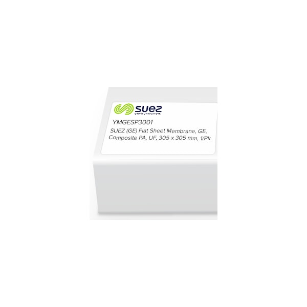 SUEZ (GE) Flat Sheet Membrane, GE, Composite PA, UF, 305 x 305mm, 1/Pk